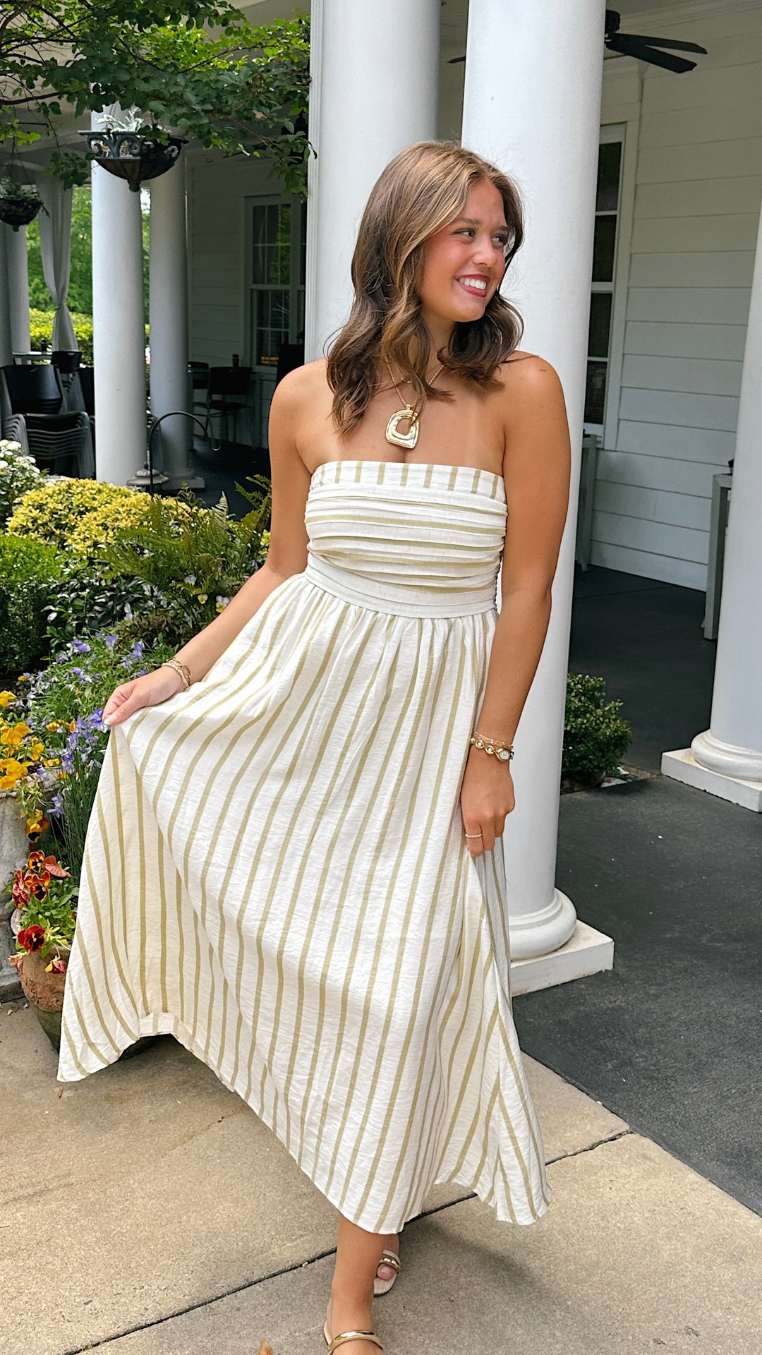 cowl neck satin dress midi Petite Cowl Neck Satin Pleated Midi Dress in Champagne