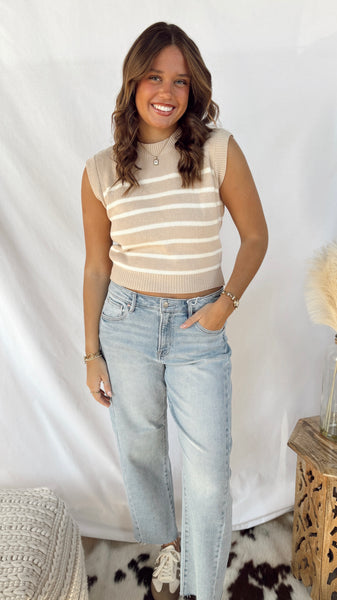 The Avery Top - Beige – Page 6 Boutique