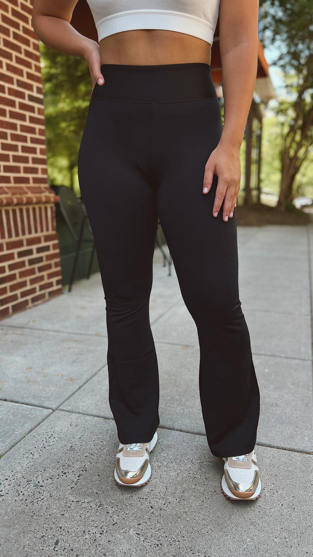 The Don't Run Flare Leggings – Page 6 Boutique